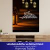 Hasbunallahu ve Nimel Vekil Kanvas Tablo - Görsel 2