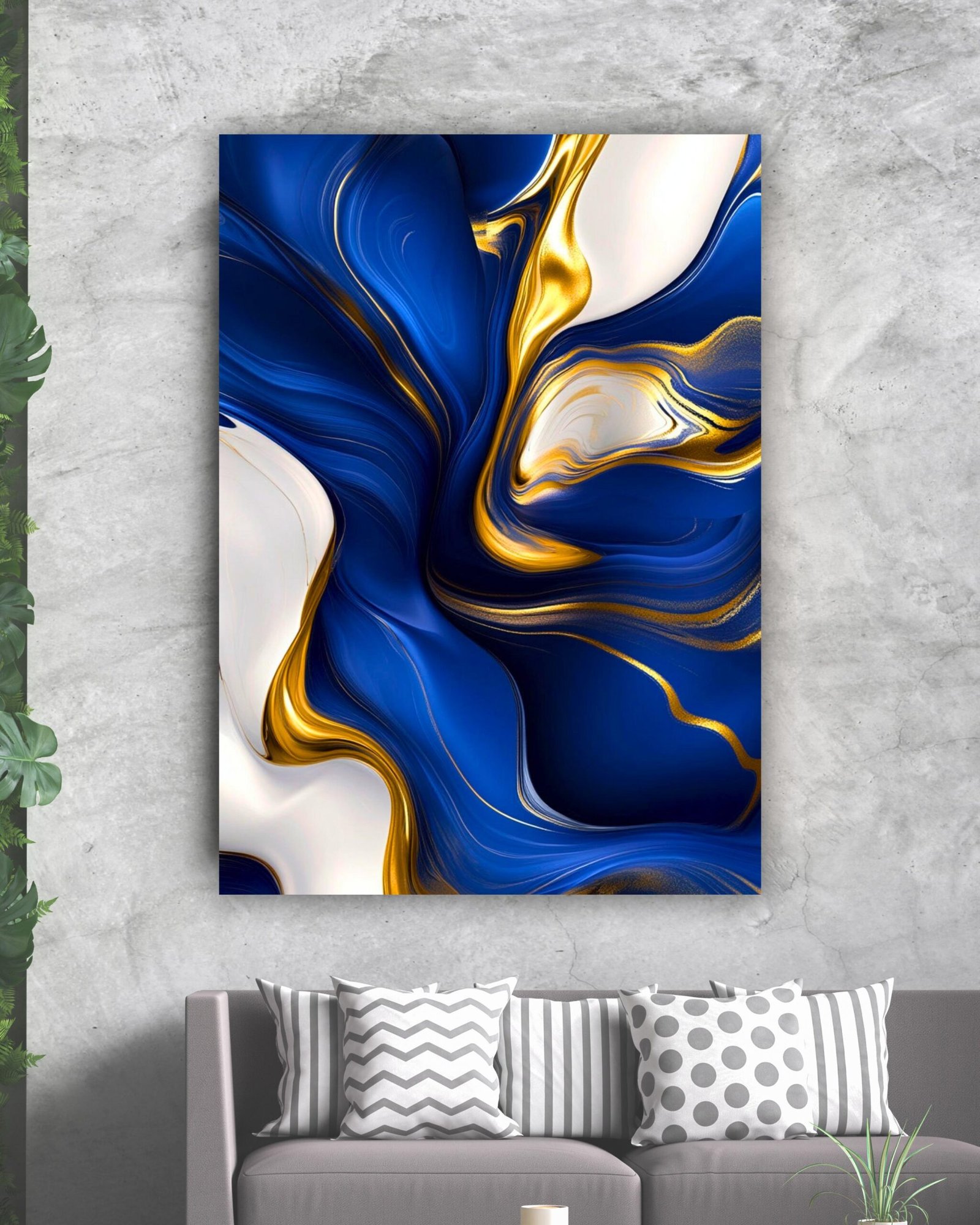 Soyut Sanat Kanvas Tablo