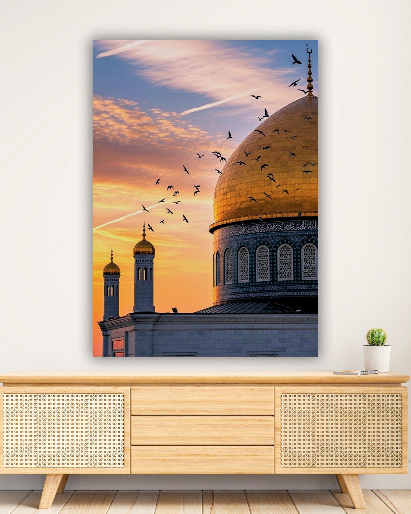 Mescid-i Aksa Temalı Kanvas Tablo