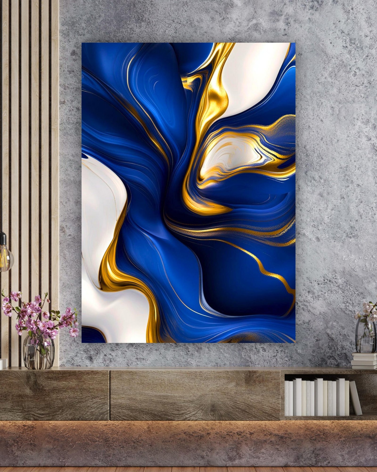 Soyut Sanat Kanvas Tablo