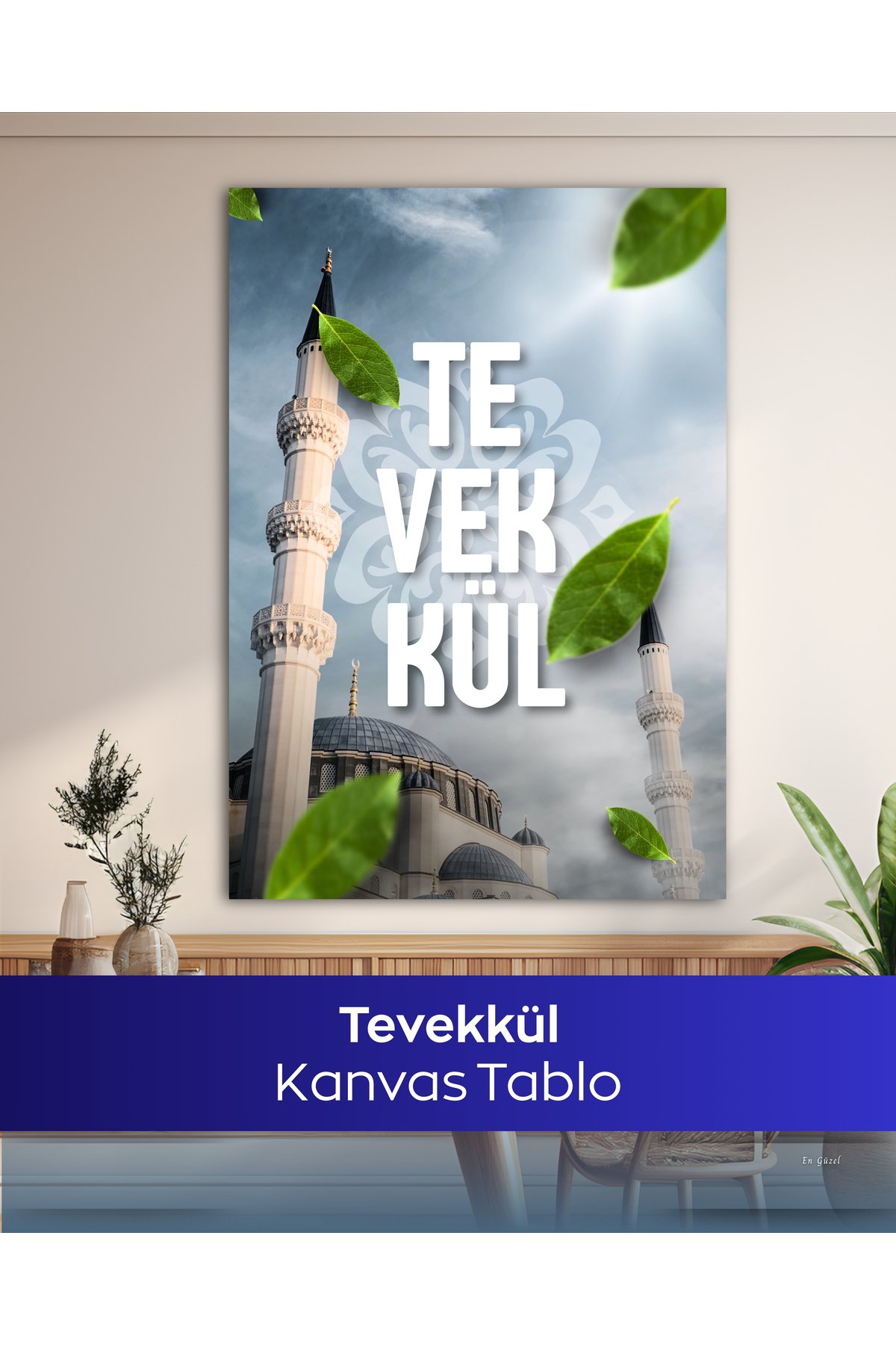 Tevekkül Kanvas Tablo
