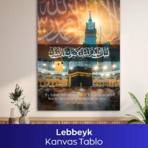 Lebbeyk İslami Kanvas Tablo