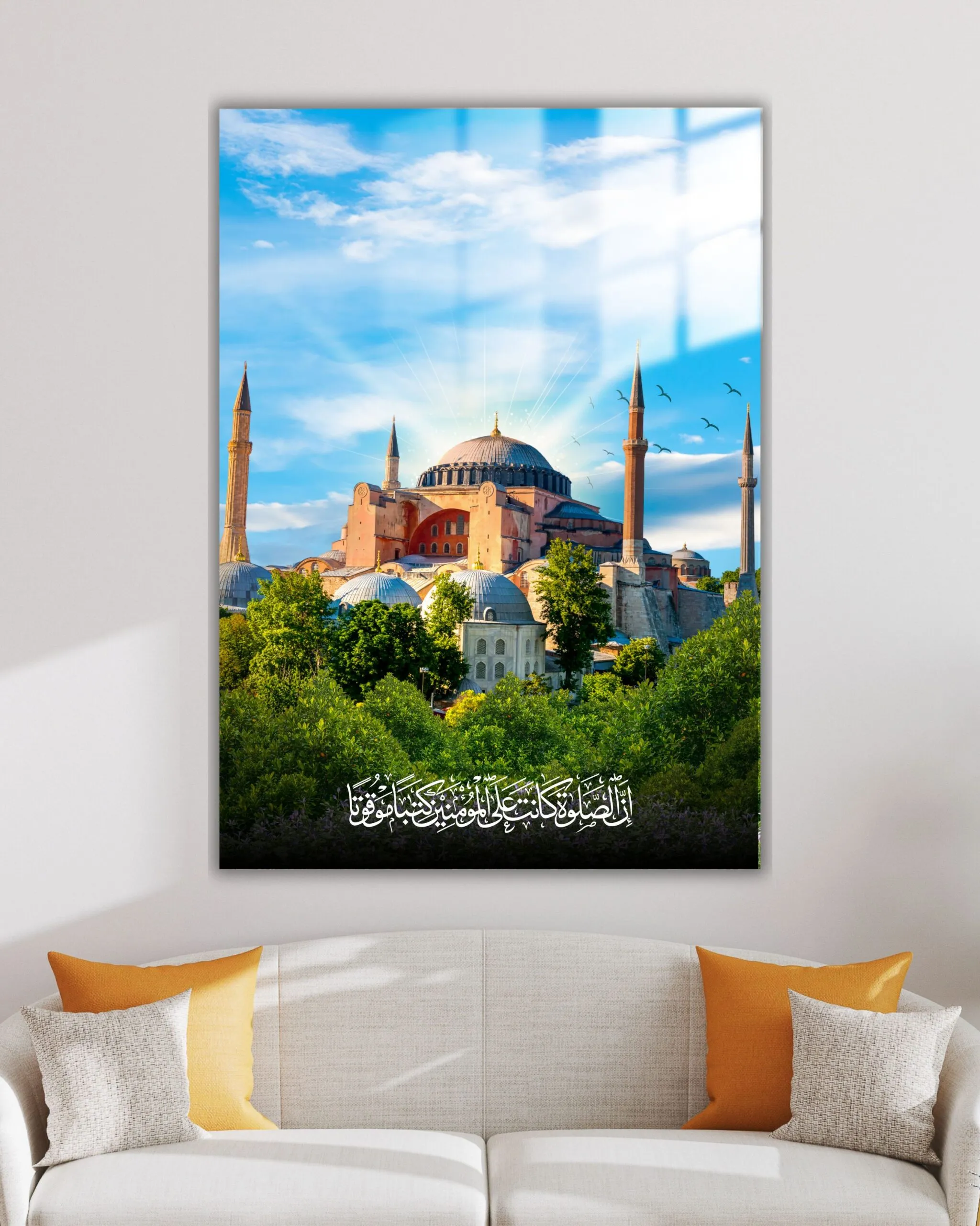Ayasofya Cam Tablo 100 x 70 cm